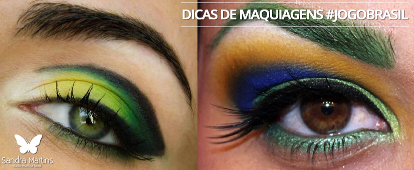 make e maquiagem para o jogo do Brail na copa do mundo fifa 2014 Meninas \o/ E hoje é jogo do Brasil!!! Muita agitação, expectativas e encontros com amigos. Mas para quê pintar o rosto com tinta se você pode arrasar com uma maquiagem do Brasil linda para torcer pela seleção? Para te ajudar e inspirar segue abaixo uma galeria de opções para você #arrasar em um dia tão importante quanto esse! Dica para quem está com a "sobrancelha" em dia :D #makebrasil #makecopadomundo #makejogobrasil #makejogobrasilcopa