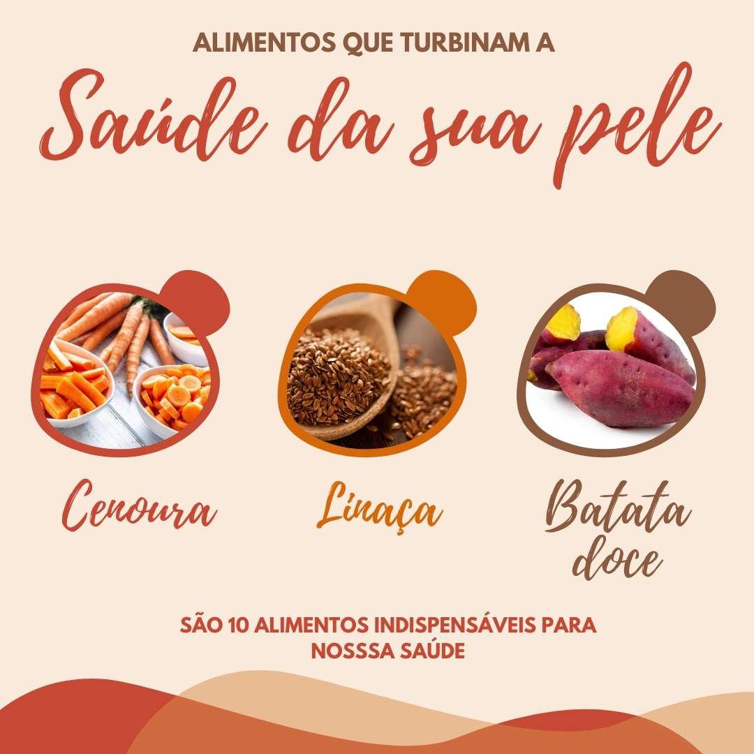 Entenda como 10 alimentos podem beneficiar a pele e, consequentemente, impulsionam a rotina de cuidados, com as dicas da nutricionista Andréia Camila Oliveira