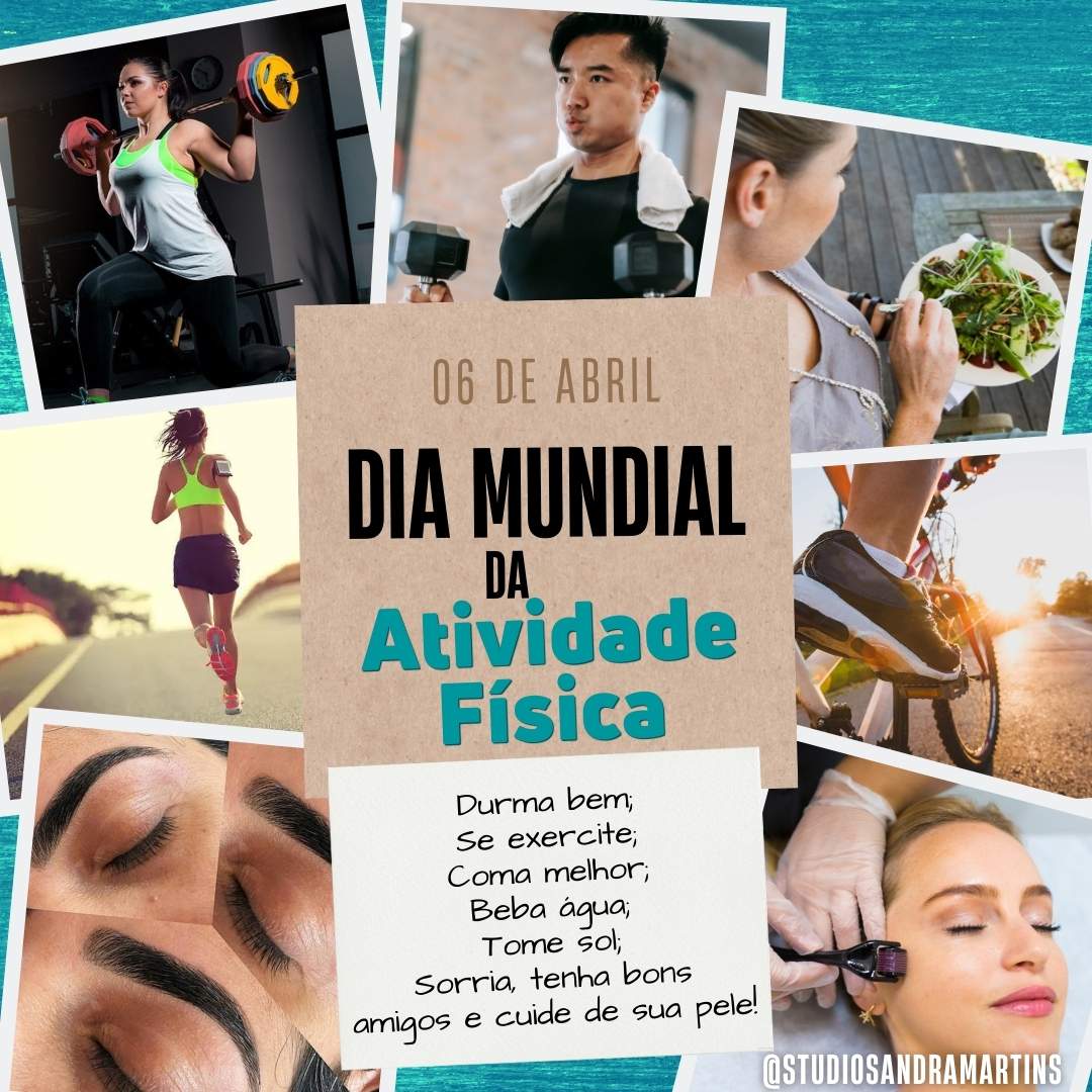 Aproveitando o dia mundial da atividade física, vamos entender os reais benefícios para a pele que a atividade física proporciona :D 