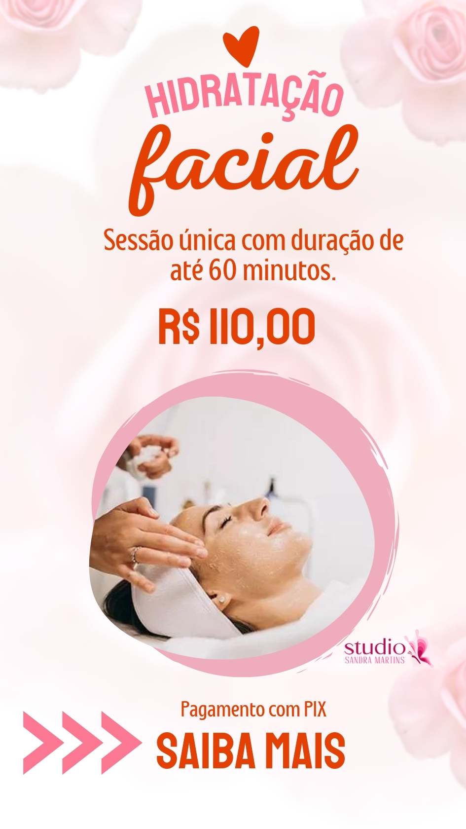 Promoção de 3 limpezas de pele profunda R$470 maio 12, 2024 Studio Sandra Martins de Estética Facial